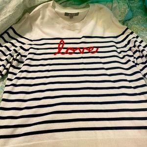 Valentine’s Day sweater by Marled. You will love how you look! ❤️❤️❤️❤️